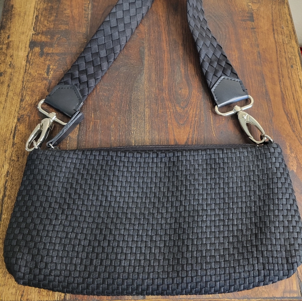 The SAK  Black Twill Purse